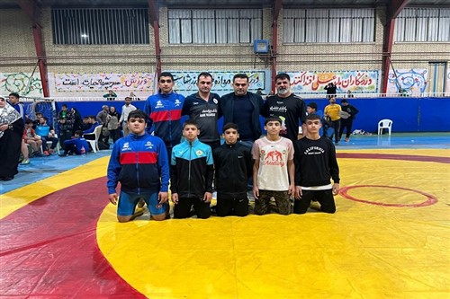 پایان رقابت های چندجانبه کشتی آزاد نوجوانان کشور / تهران :